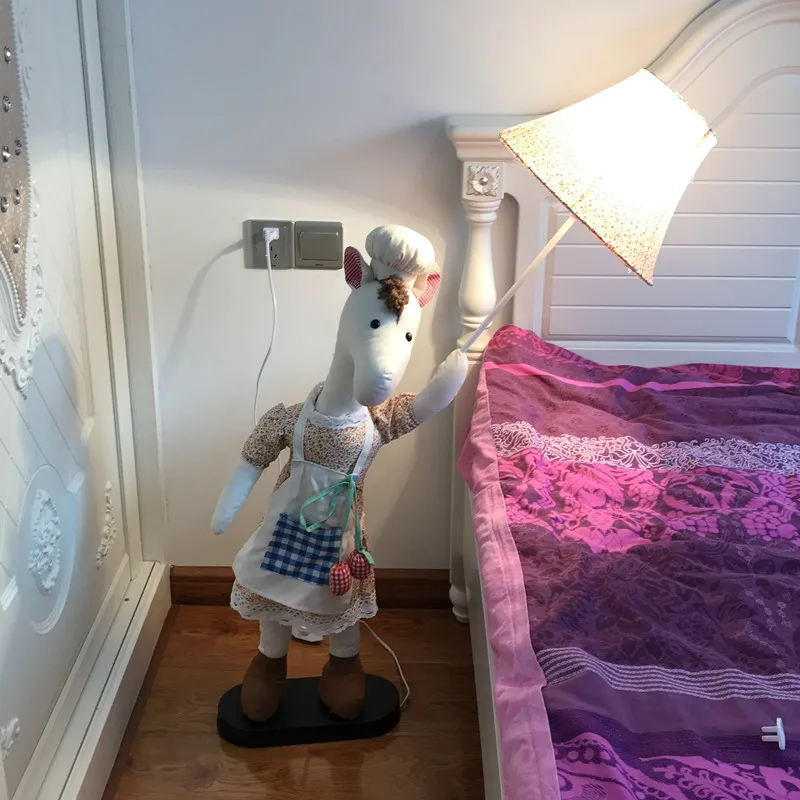 

Concise Modern Northern Europe Originality Vertical Desk Lamp A Living Room Bedroom Children House Cartoon Eyeshield Desk
