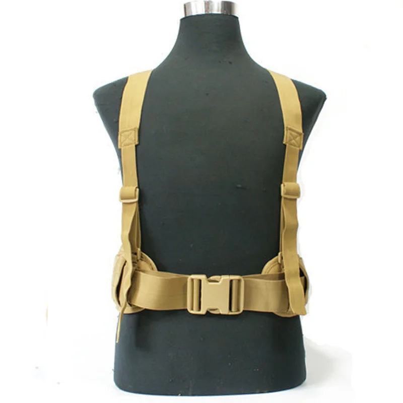 Открытый ремень Molle пояс шестерни боевой чулок Охота камуфляж ткань Оксфорд поддержка талии 900D регулируемый
