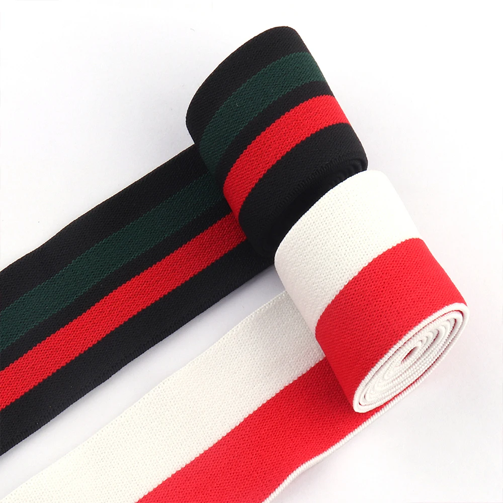 

1.5''(38mm) Colorful Stripe Webbing Ribbon Garment Pattern Webbing for Purse Dog Collar Strap Bag Handles Sewing Craft Supplies