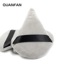 2 шт хлопок треугольная пуховка мягкое влажное сухое использование спонж для нанесения основы инструменты LDO99