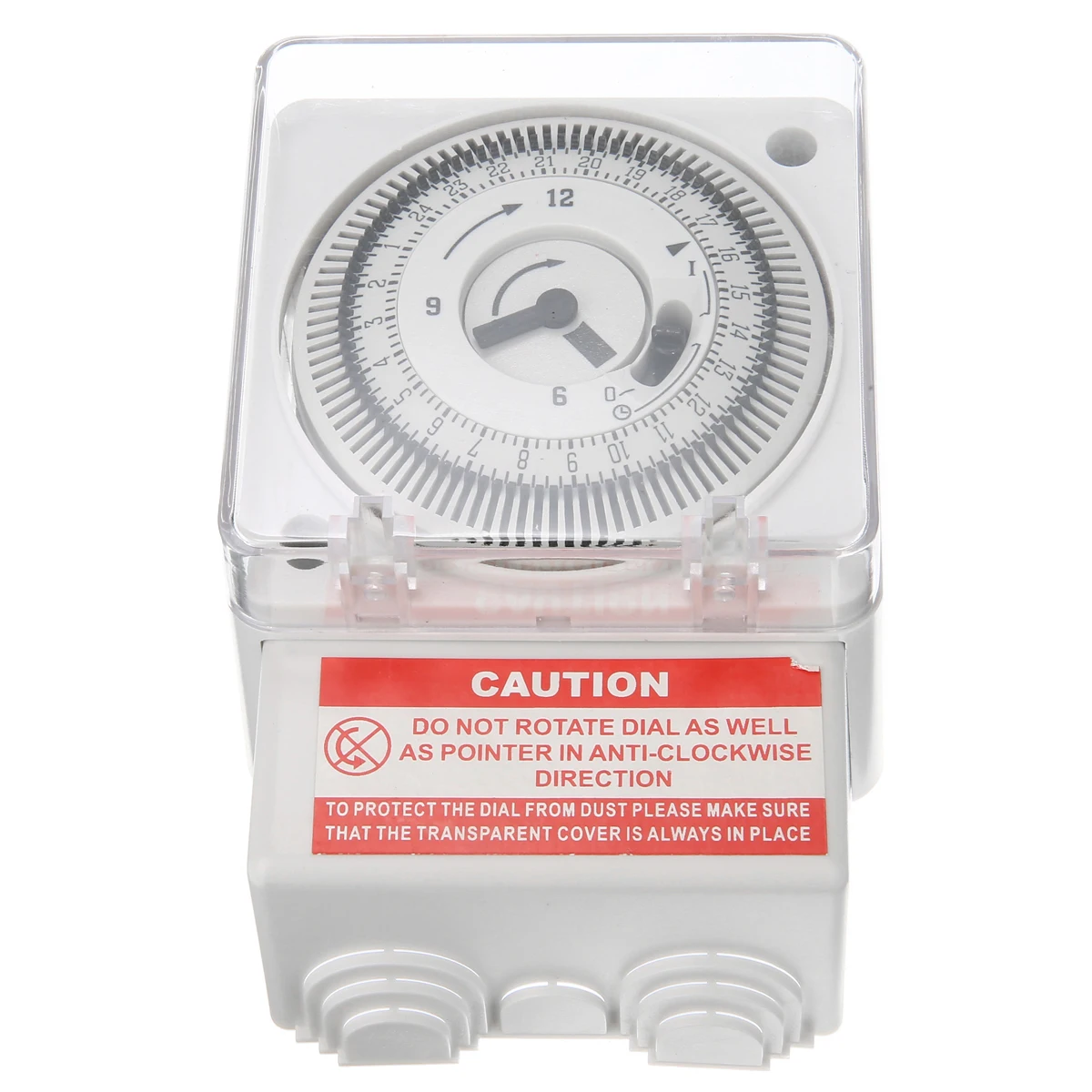 

1pc 24 Hour Mechanical Immersion Heater Timer 15 Minute Timing Intervals Electrical Switch Socket Box Timer Relays 16A