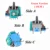 IVYUEEN 3D Аналоговый Джойстик Датчик Модуль Потенциометр Thumb Stick для Sony PlayStation 4 5 PS5 PS4 Pro Контроллер Запчасти