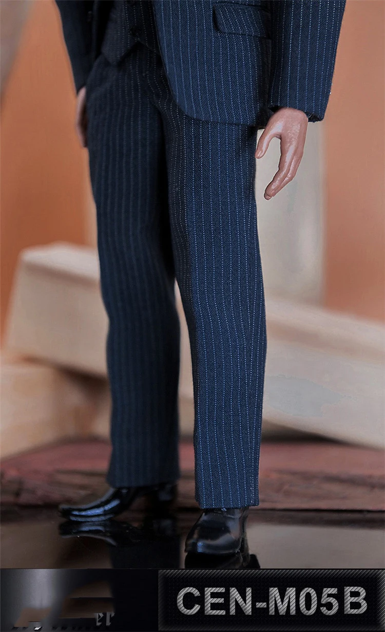 1/6 Men Black Classic Business Suit For MUSCULAR Figure TBL PHICEN M34 M35 ❶USA❶ 