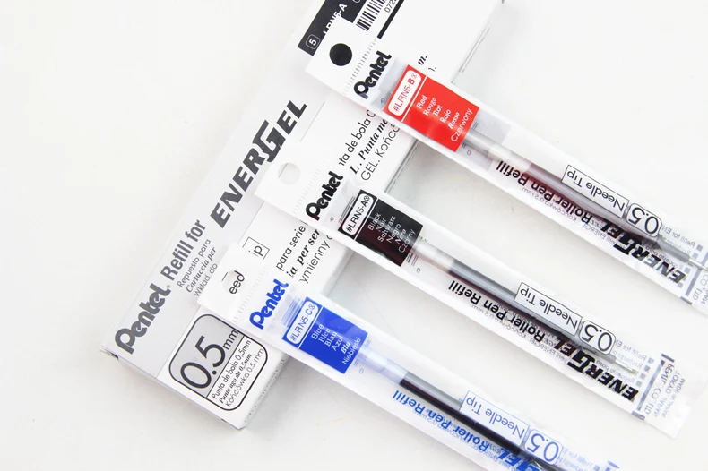 12 шт./кор. Pentel Energel X игла для заправки наконечник LRN5 гелевая ручка Ручка роллер