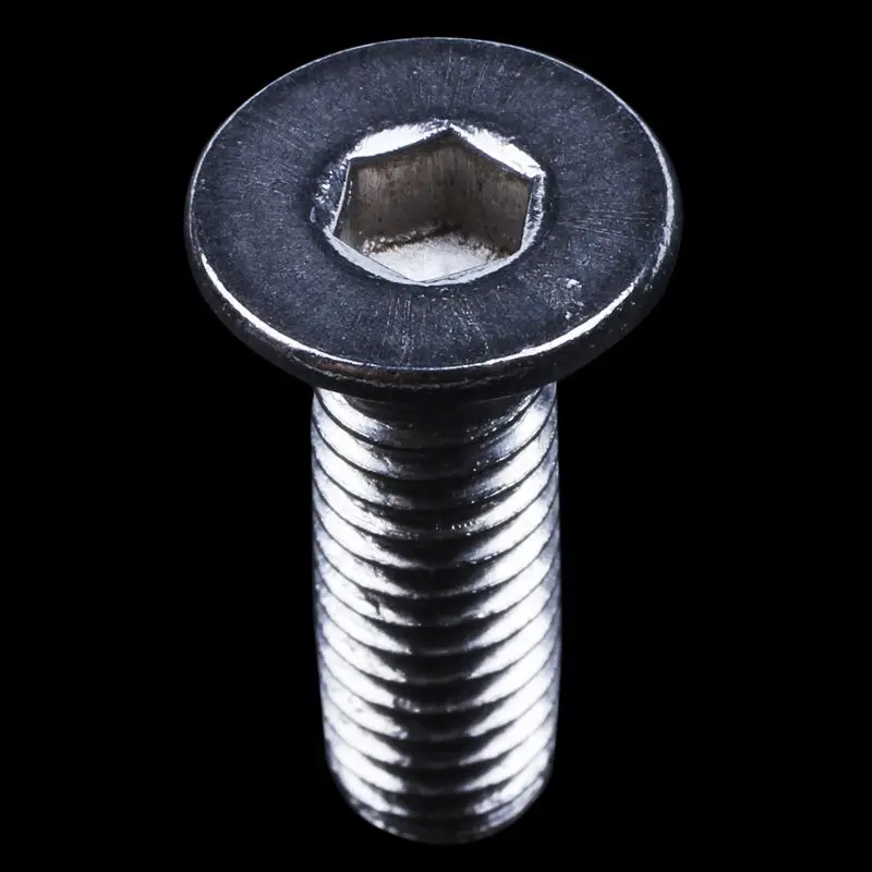 45 шт. M6x15mm шестигранный драйвер из нержавеющей стали потайные болты с плоской головкой
