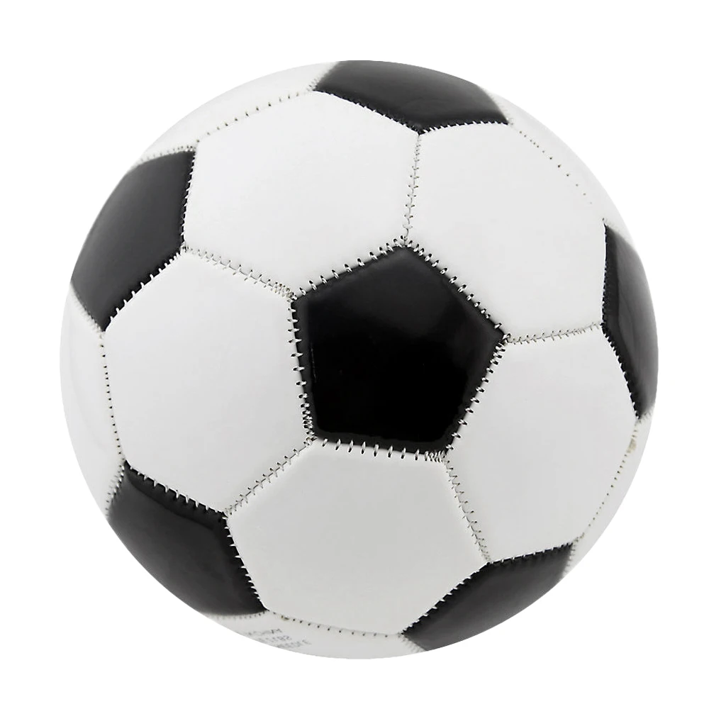 Черно-белый футбольный мяч Размер 4 Стандартный тренировочный футбольный мяч