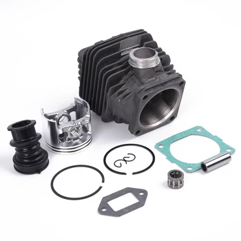 

45mm Cylinder Piston Muffler Spark Plug Set For JonseredCS2150 CS2152 Chainsaw