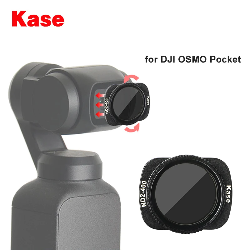 

Kase ND2-400 Magnetic Filter Neutral Density Filter Variable ND Filter for DJI OSMO Pocket Camera Filter Lens Accessories