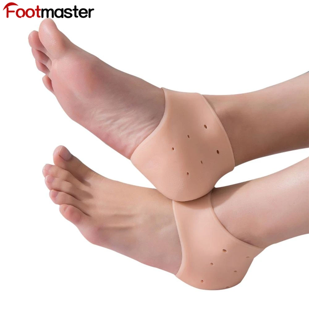 Купить FootMaster Мягкая Силиконовая защита и уход за кожей пятки подушки носки | Insoles (4001027879913)