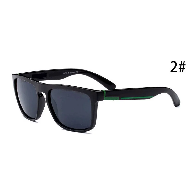 Reggaeon 17 цветов Новые квадратные мужские солнцезащитные очки wo мужские высококачественные UV400 pc Солнцезащитные очки oculos de sol Спортивная дополнительная упаковка