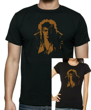 

Ladies Fitted + Mens Unisex Labyrinth Jareth Goblin King David Bowie T-Shirt Wholesale Tee Shirt