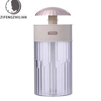 

240ML Ultrasonic Air Humidifier USB oil aroma diffuser 7 colors LED lights Lamp aromatherapy diffuser For Car