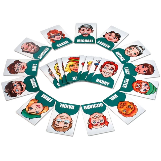Who Is It Classic Board Game Funny Family Guessing Games Kids Children Toy Gift Y4UD 4