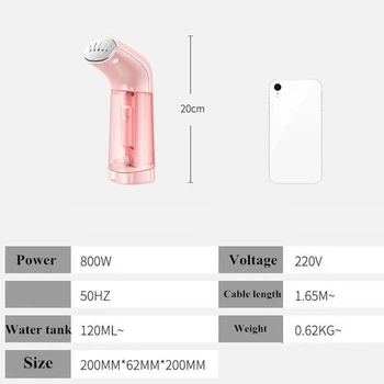 

Hand-Held Hanging Iron And Electric Iron Household Small Iron Steam Brush Travel Portable Ironing Machine With EU Plug