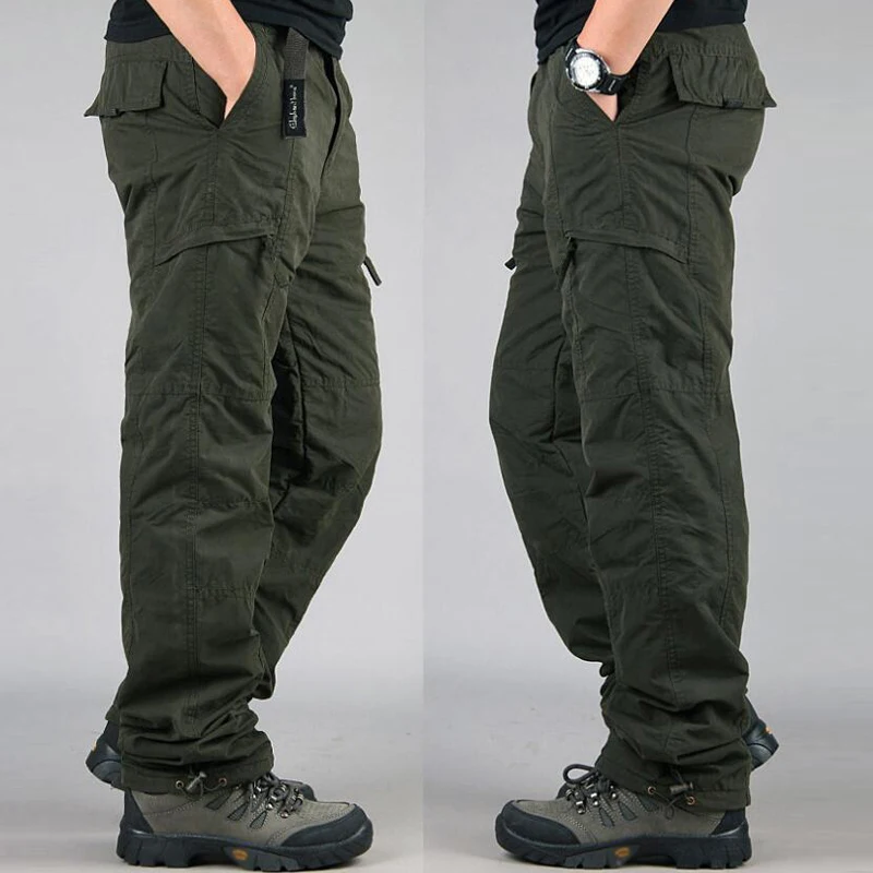 Pantalon polaire épais hiver homme - chaud pour pêche statique et observation hivernale