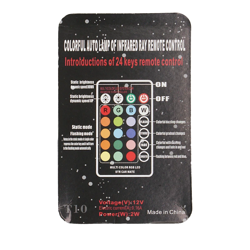 RXZ, 50 шт в наборе, T10 W5W RGB светодиодный 192 168 18 светодиодный canbus Габаритные фонари для автомобиля Лампы для чтения дистанционного Управление Стробоскопическая Светодиодная лампа стайлинга автомобилей 12v