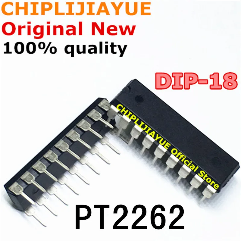 Новый и оригинальный чипсет IC PT2262 DIP-18 DIP18 10 шт. | Электронные компоненты