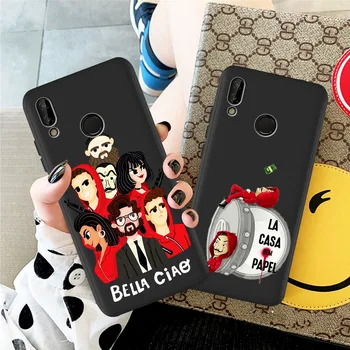 

2020 Spain TV La Casa de papel phone case Fundas For Huawei P40 Lite Pro 20 P20 Lite Pro P30 Pro Lite Mate 20 Pro Mate 30 Pro