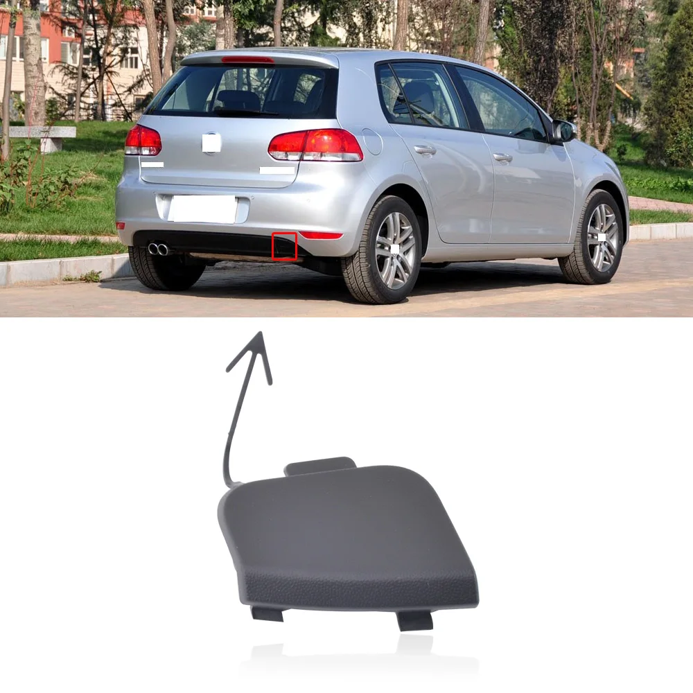 Крышка QX для VW Golf 6 1 4 T задний бампер буксировочный крюк крышка Тяговая