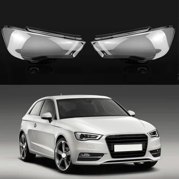 

Car Clear Headlight Lens Cover Replacement Headlight Shell Cover For-Audi A3 2013-2016