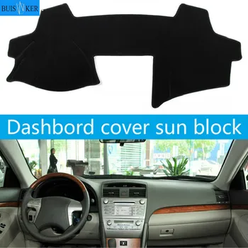 

Car Dashboard Cover Mat Pad Dash Dashmat Sun Shade Instrument Carpet Accessories For Toyota Camry Altis XV40 2007-2009 2010 2011