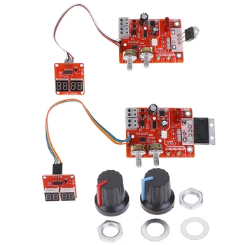 

Spot Welders control Board 40A 100A digital display Spot welding time and current controller panel timing Ammeter