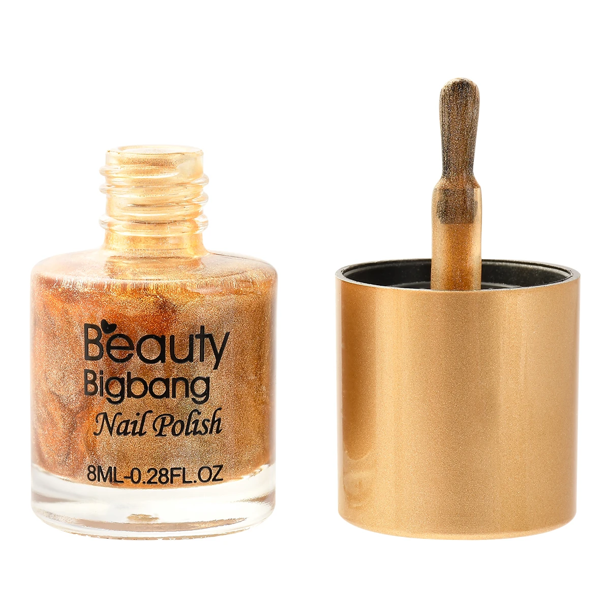 4 BeautyBigBang, 8 мл, 12 цветов, голографический лак с голографическим блеском, лак для ногтей, эффект голограммы, лак для ногтей, искусство, синий блеск, лак для ногтей - Цвет: 4