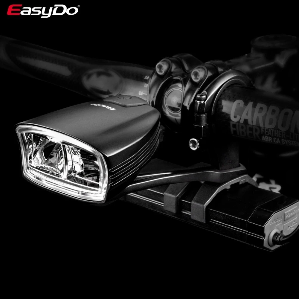 EasyDo передняя фара для велосипеда светодиодный светильник с интеллектуальным Индукционным USB 10 Вт