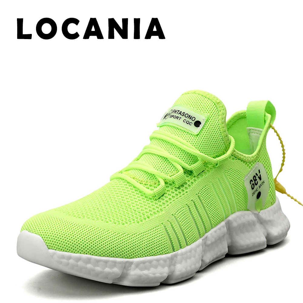 

2020 New Arrival Running Shoes Men Sports Sneakers Fashion Trainers Mesh Shoes Lace-up Light Weight Knitted Size 39-46 Adult Fit
