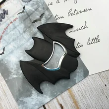 Открывалка в форме Бэтмена открывалка для пивных бутылок магнит на холодильник с резиновым покрытием из нержавеющей стали