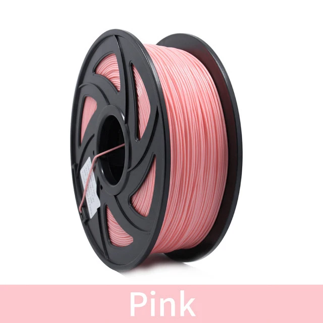 Pink 3d принтер 1 кг 1,75 мм PLA нити печатные материалы красочные для 3d принтер Экструдер ручка Радуга пластиковые аксессуары красный серый - Цвет: Pink