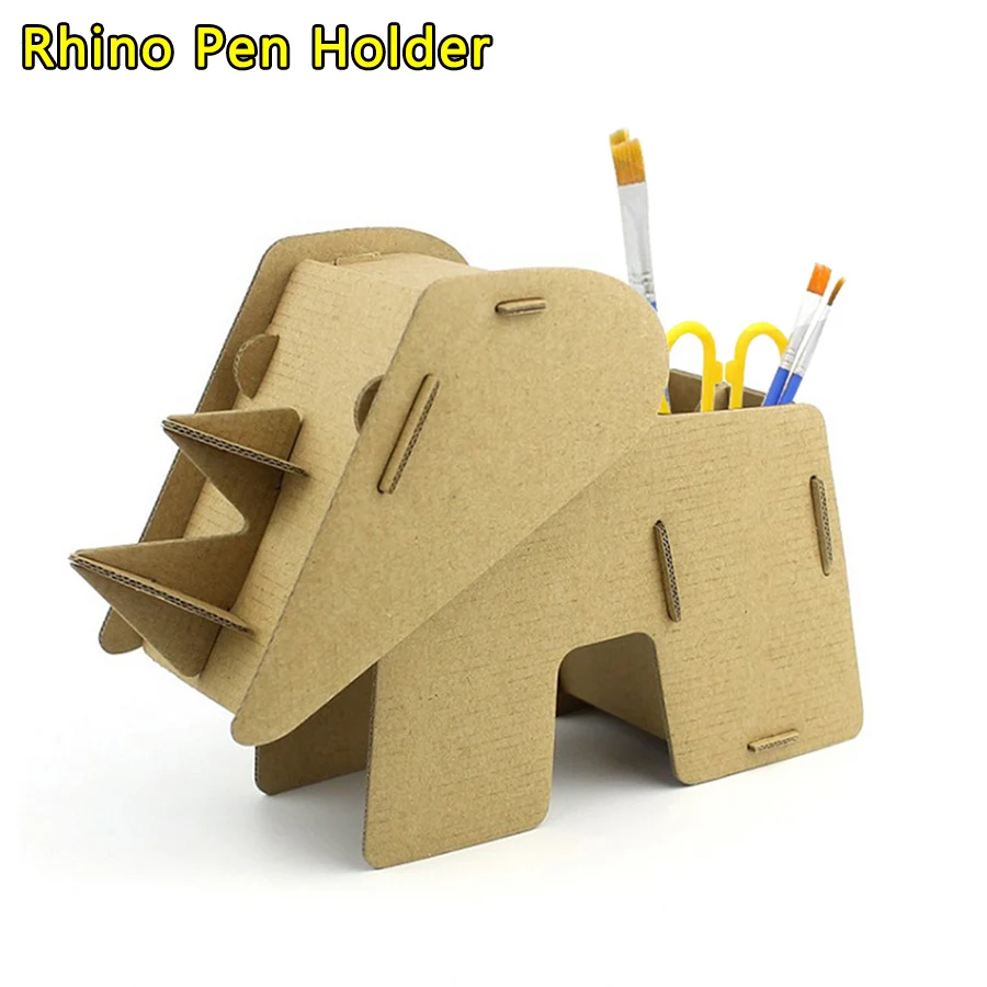 diy cardboard puzzle box