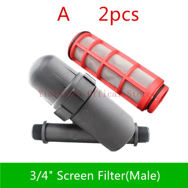 Watering Disc Filter For Greenhouse Irrigation Screen Filter Element Drip Irrigation Filter Disk Drip Irrigation Fittings A    2pcs