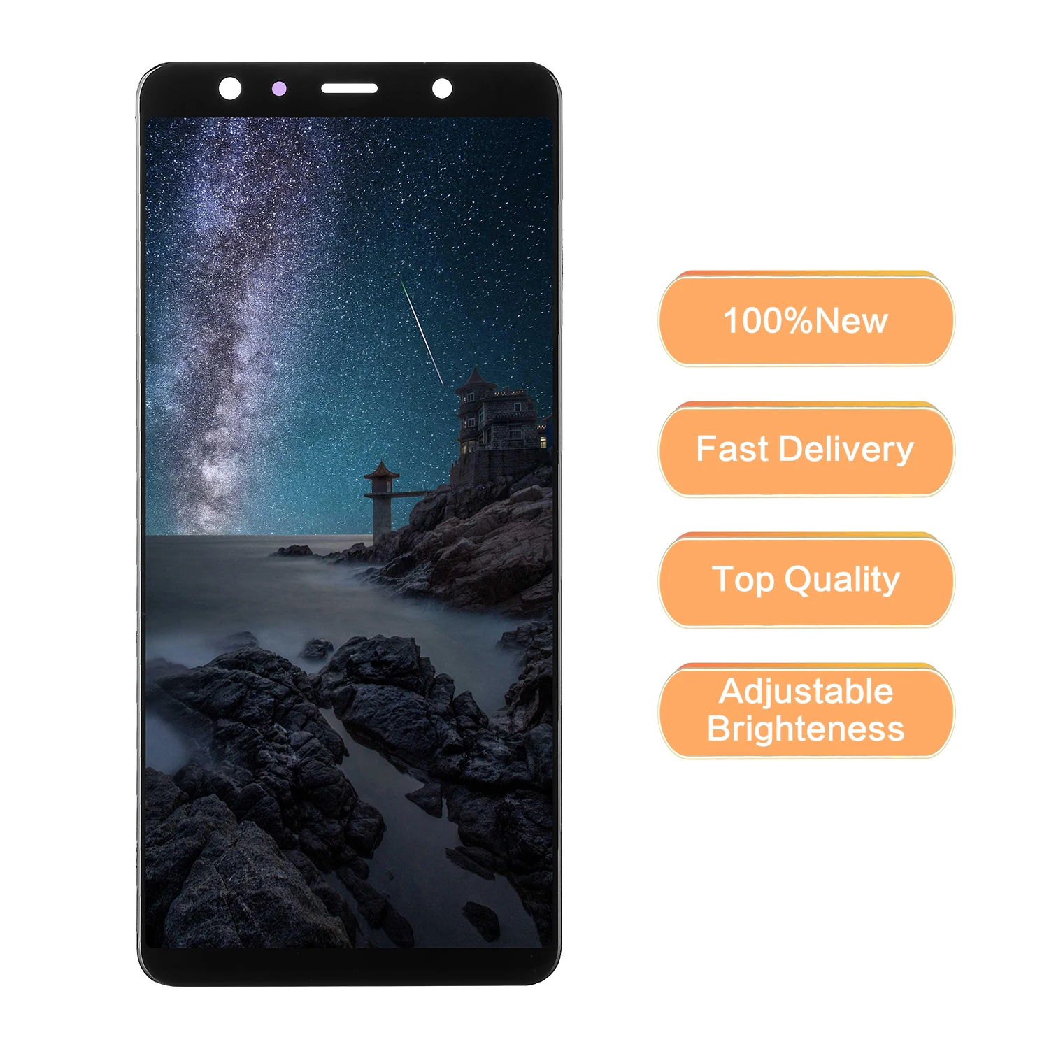 

6.0'' Incell LCD For Samsung Galaxy A7 2018 A750 SM-A750F A750F Display With Touch Screen Assembly Replacement Part
