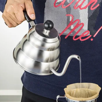 

Coffee Pot Stainless Steel Coffee Tea Drip Pot with Creative Thermometer Suit For Induction Cooker Gooseneck Drip Kettle