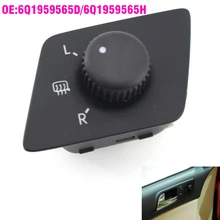 조정 노브 사이드 미러 스위치, VW Polo 9N 2001-2010 6Q1959565D 6Q1 959 565H, 10 핀, 신제품
