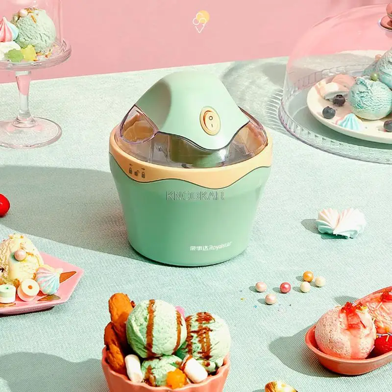 500ML Ice Cream Machine Dessert Maker Household Automatic DIY Sorbet Мороженое Triple Refrigeration System | Бытовая техника