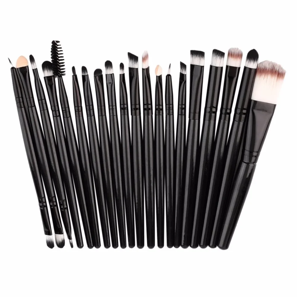 

20pcs/set Makeup Brushes Pro Blending Eyeshadow Powder Foundation Eyes Eyebrow Lip Eyeliner Make up Brush Cosmetic Tool