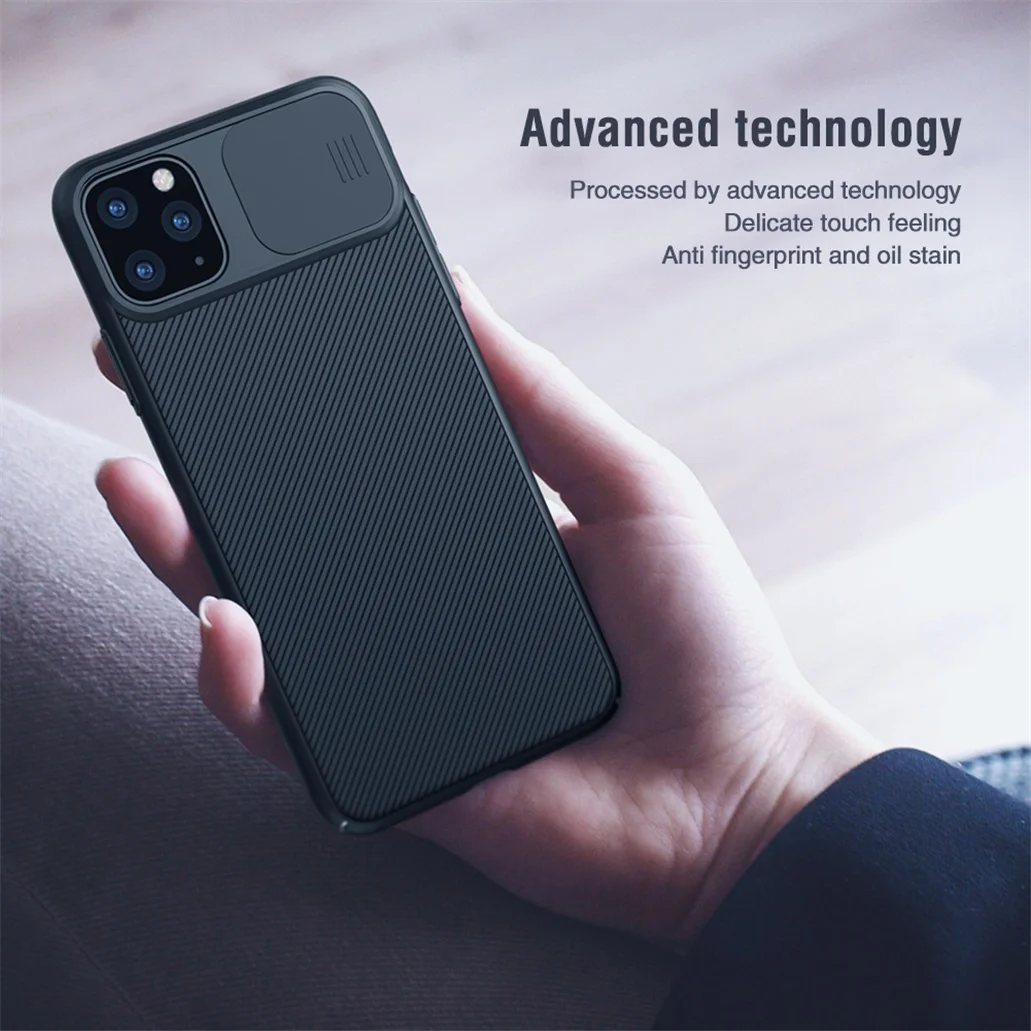 Силиконовый чехол для iPhone 11 CamShield, чехол слайд-камера, защитный чехол, Классическая задняя крышка для iPhone 11 11 Pro Max, чехол