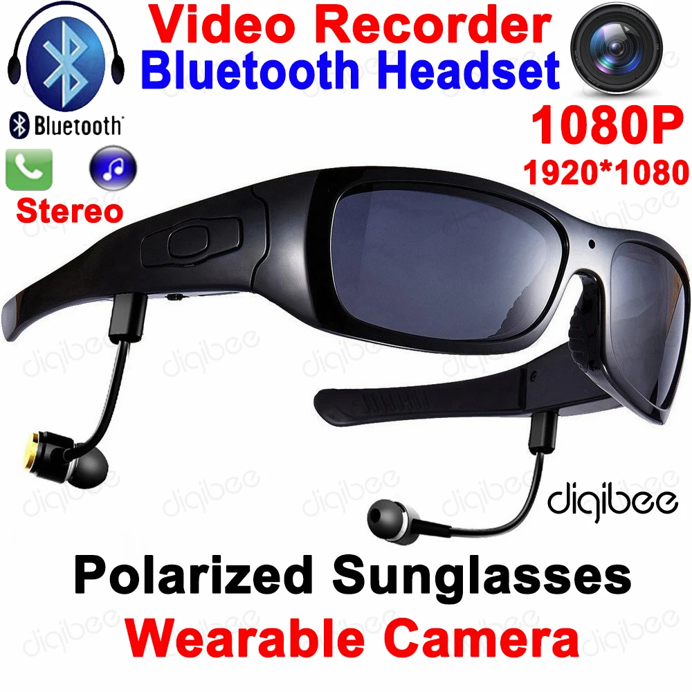 32GB Smart Glasses TR90 Frame Polarized Sunglasses