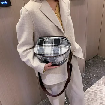 

women bag Women’ Fashion Trend Solid Color Cute Pattern Canvas Chest Bag Pocket bags for women 2019 сумка женская