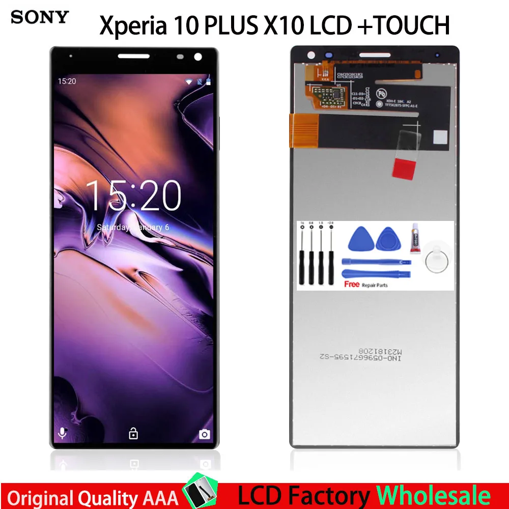 

100% Tested Origianal For Sony Xperia 10 LCD Screen Touch Screen Digitizer Assembly For Sony X10 Display I3123 I3113 Replacement
