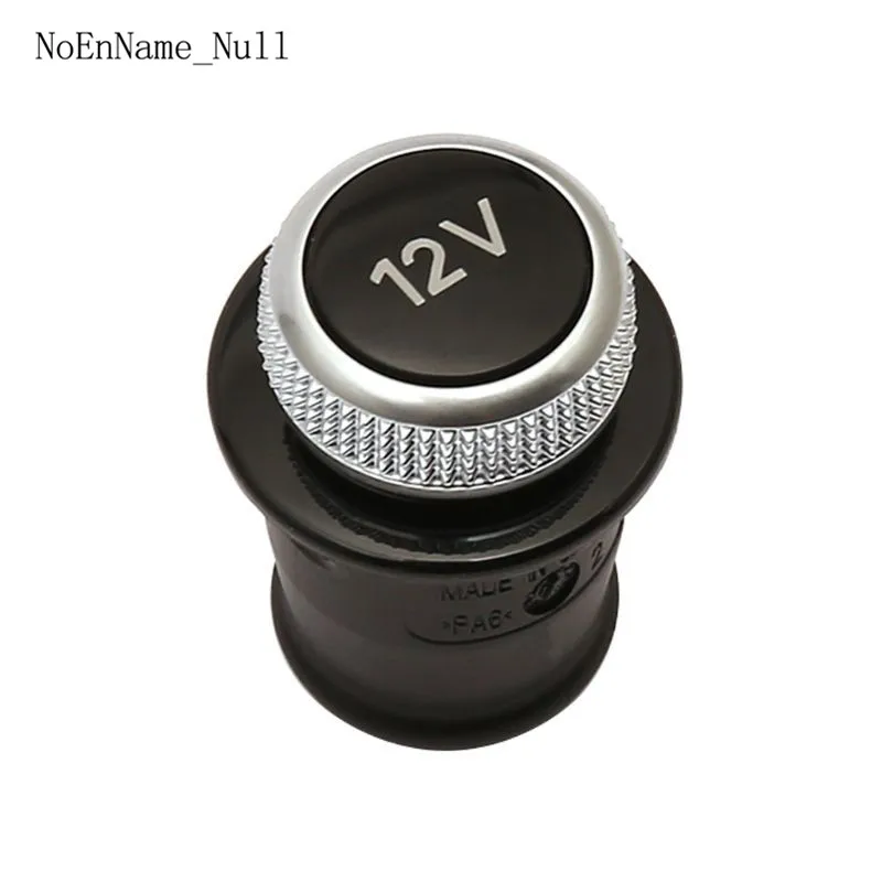 Ignition Cap Aluminum Alloy Cigarette Lighter Plugs Cover for Most Cars
