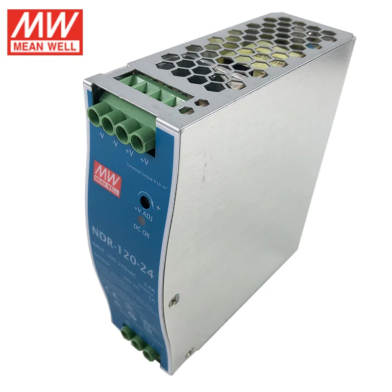 MEAN WELL NDR 120 48 Вт в DIN рейка импульсный источник питания 110 В/220 В переменного тока