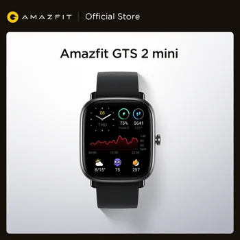 Смарт-часы Amazfit GTS 2 Mini, смарт-часы с функцией отслеживания сна, 70 спортивных режимов