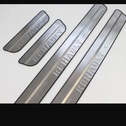 4 шт./компл. удлиненная накладка из нержавеющей стали/порог двери для Renault Kadjar 2016