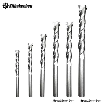 

4mm-10mm/3mm-10mm Tungsten Carbide Tipped Concrete Drilling Set 1pc MDBK018 5/8pcs Masonry Drill Bits Power Tool Accessories