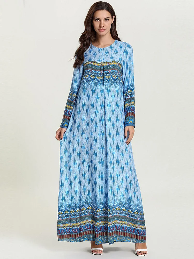 Мусульманское женское арабское турецкое Длинное Макси платье ХИДЖАБ КАФТАН марокканский скромный индонезийский Пакистанская мусульманская одежда для Дубай абайя Восточный халат из марокена