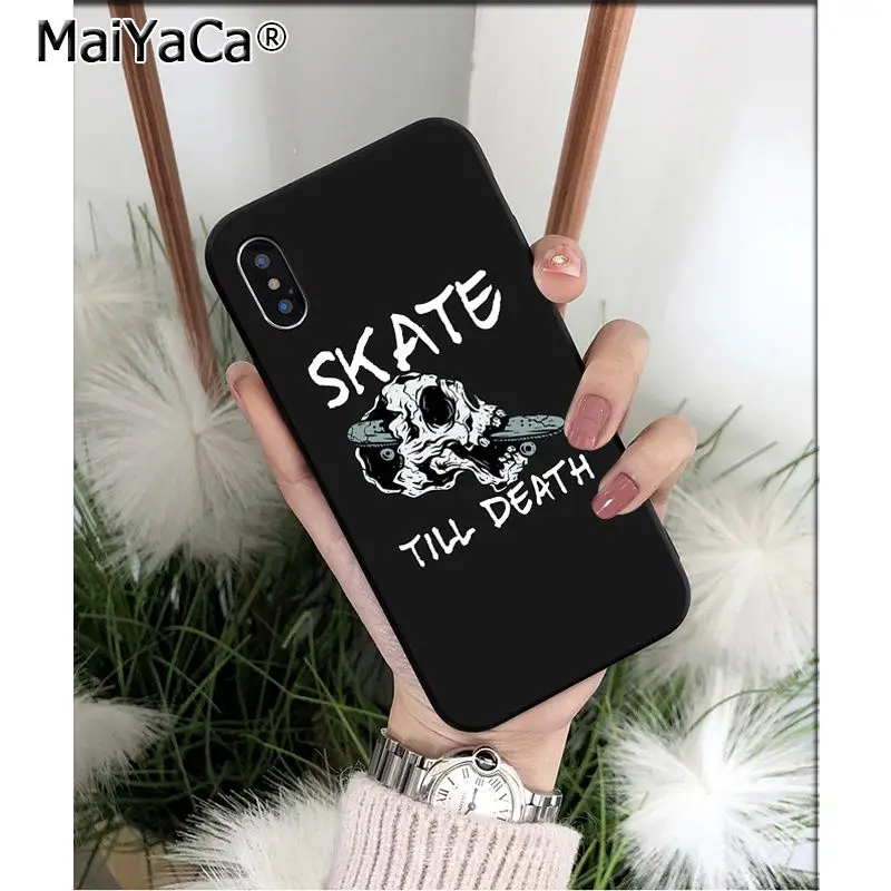 Skateboard Skull Skeleton