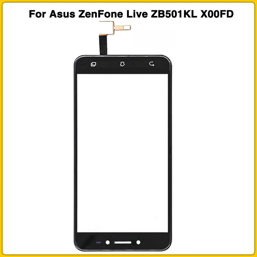 Сенсорный экран для Asus ZenFone Live ZB501KL X00FD A007 5," сенсорная панель дигитайзер Датчик Внешний стеклянный объектив